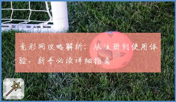 竞彩网攻略解析：从注册到使用体验，新手必读详细指南